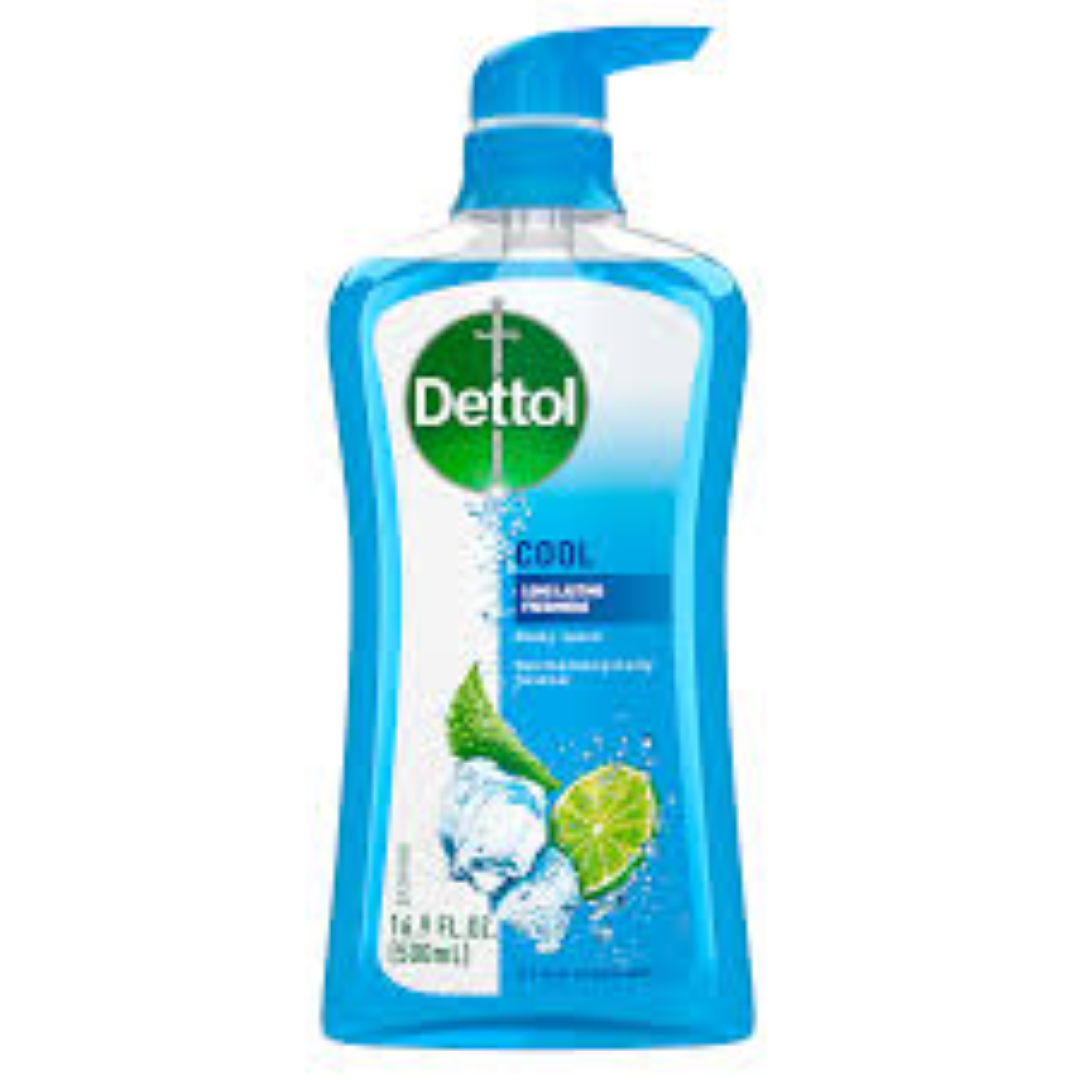 DETTOL SHOWER GEL COOL 500ML